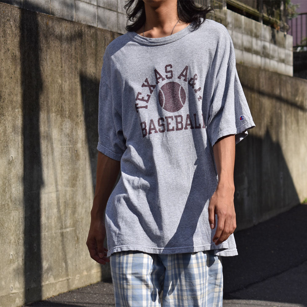 90’s Champion/チャンピオン “TEXAS A&M BASEBALL” Tシャツ 230603