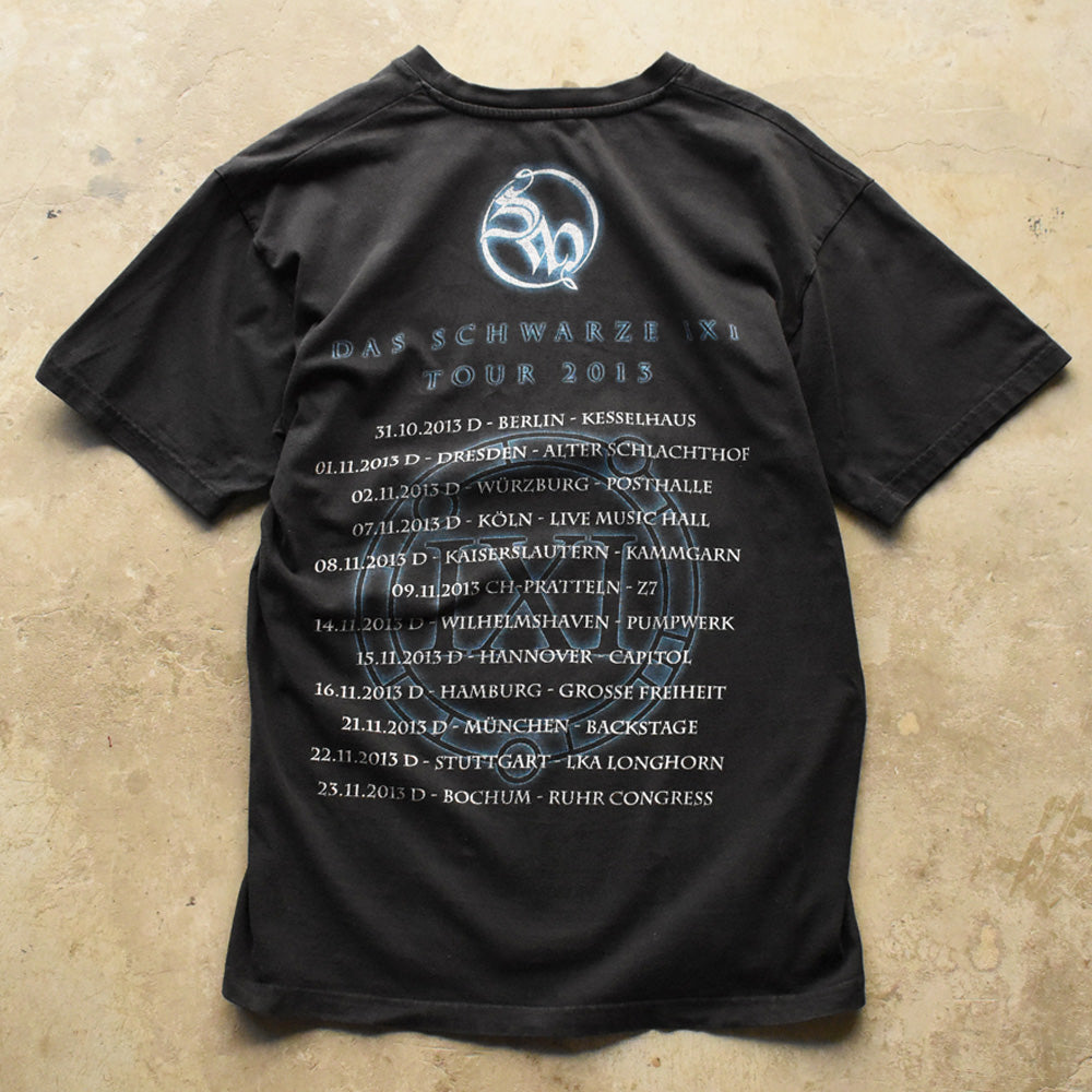 Saltatio Mortis "DAS SCHWARZE IXI TOUR 2013" ロック Tシャツ 250708