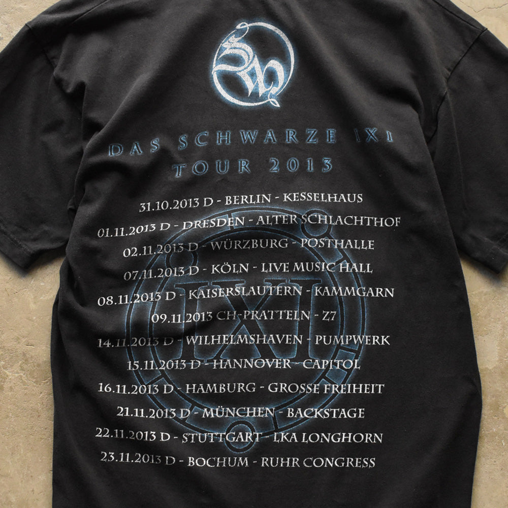 Saltatio Mortis "DAS SCHWARZE IXI TOUR 2013" ロック Tシャツ 250708