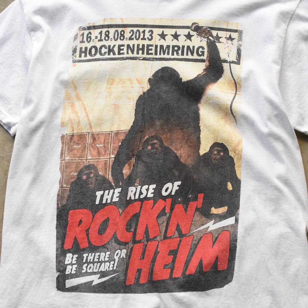 Rock'n'Heim “The Rise of Rock'n'Heim 2013” フェス ロック Tシャツ 250708