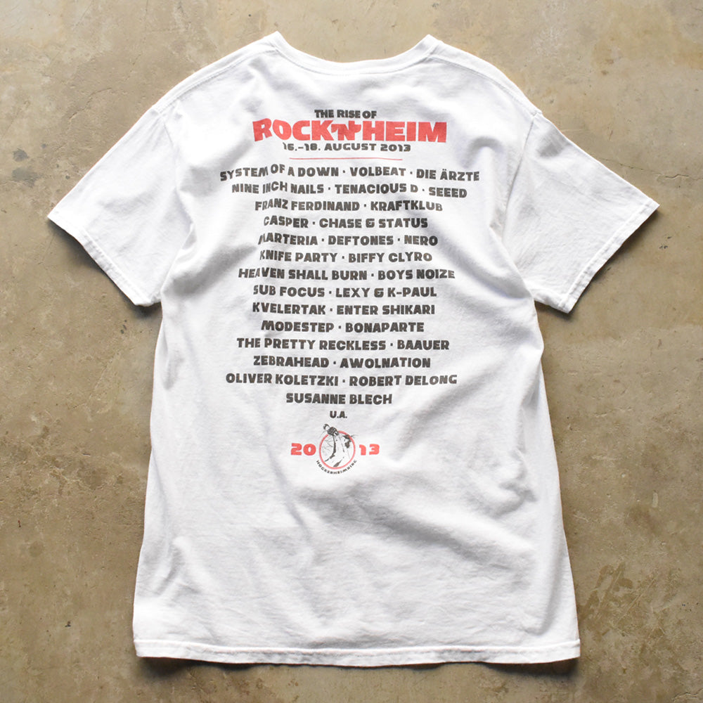 Rock'n'Heim “The Rise of Rock'n'Heim 2013” フェス ロック Tシャツ 250708