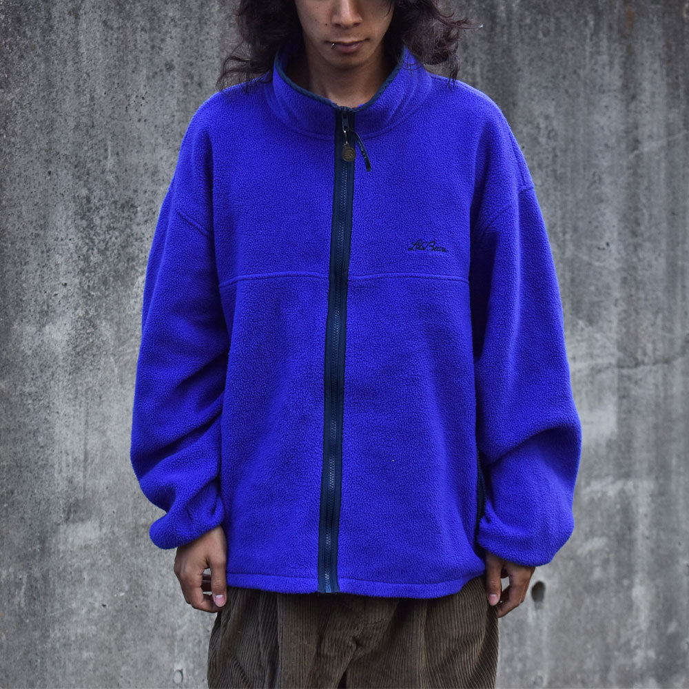 80’s L.L.BEAN ナイスカラー! フルジップ フリースジャケット 231124