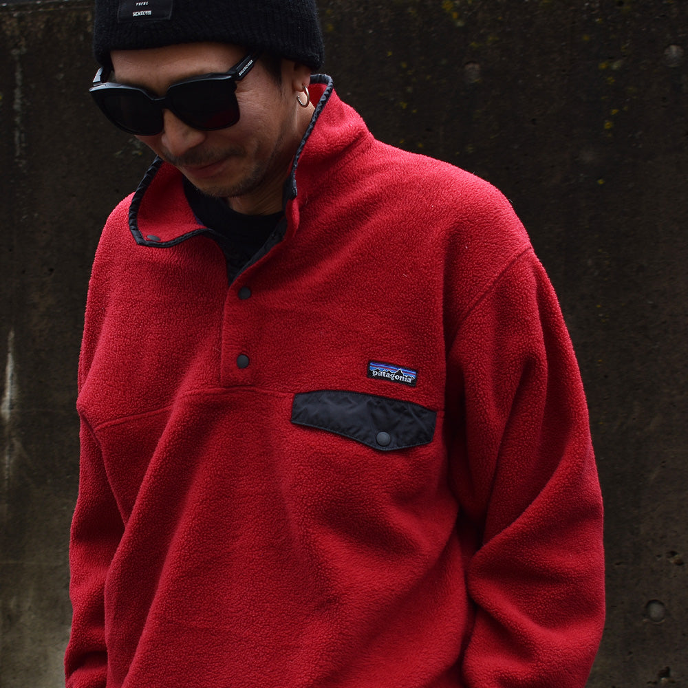 90's patagonia フリース シンチラ スナップT 231009 – LABORATORY®