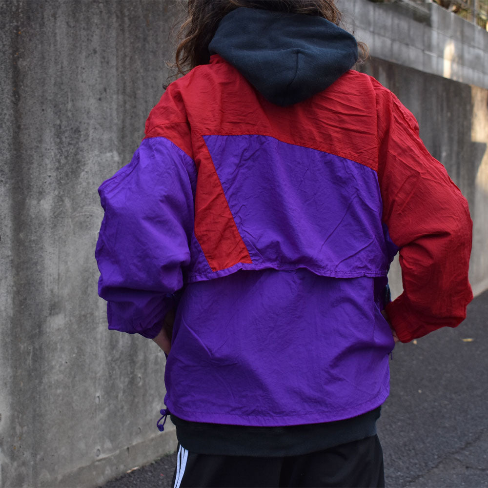 90’s NIKE ロゴ刺繡 ワッペン付き ナイロンジャケット 231130