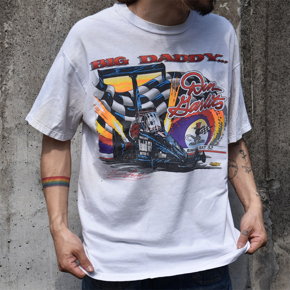 90's “Don Garlits/ドン・ガーリッツ” レーシングTシャツ USA製 230522
