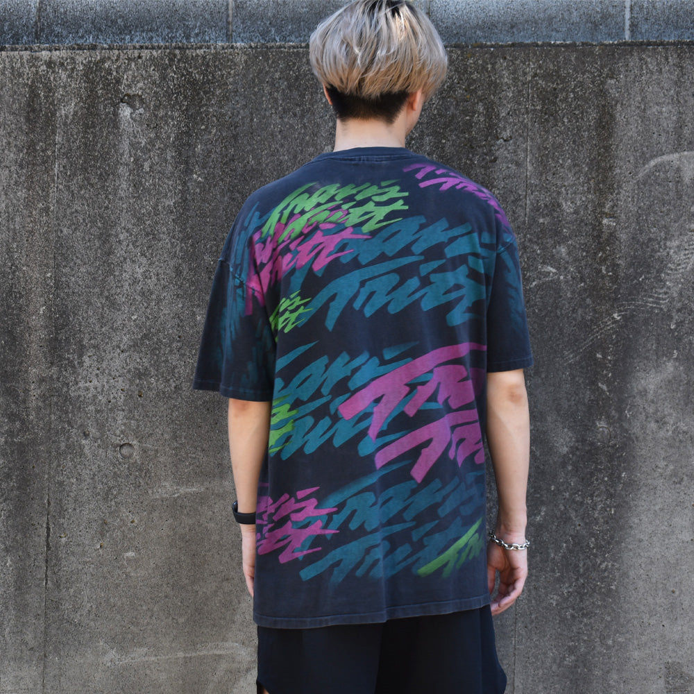 90's Travis Tritt “Brush Stroke” AOP! ロック Tシャツ USA製 230812H