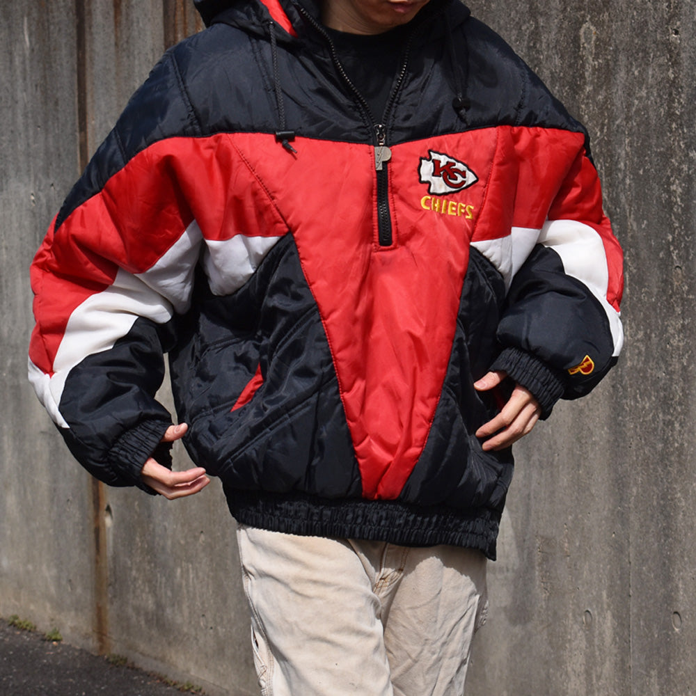 Chiefs starter pullover outlet jacket