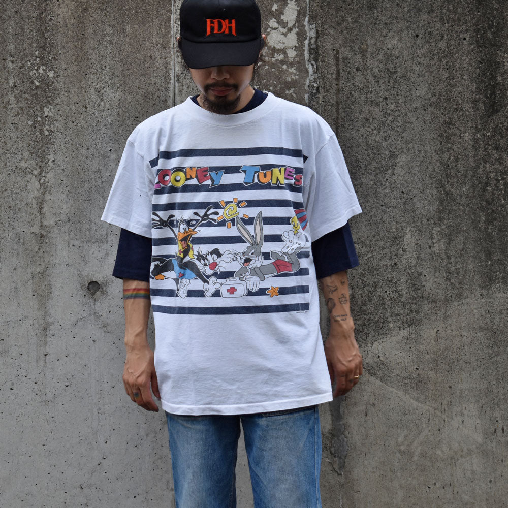 90's Looney Tunes/ルーニー・テューンズ Tシャツ USA製 230709