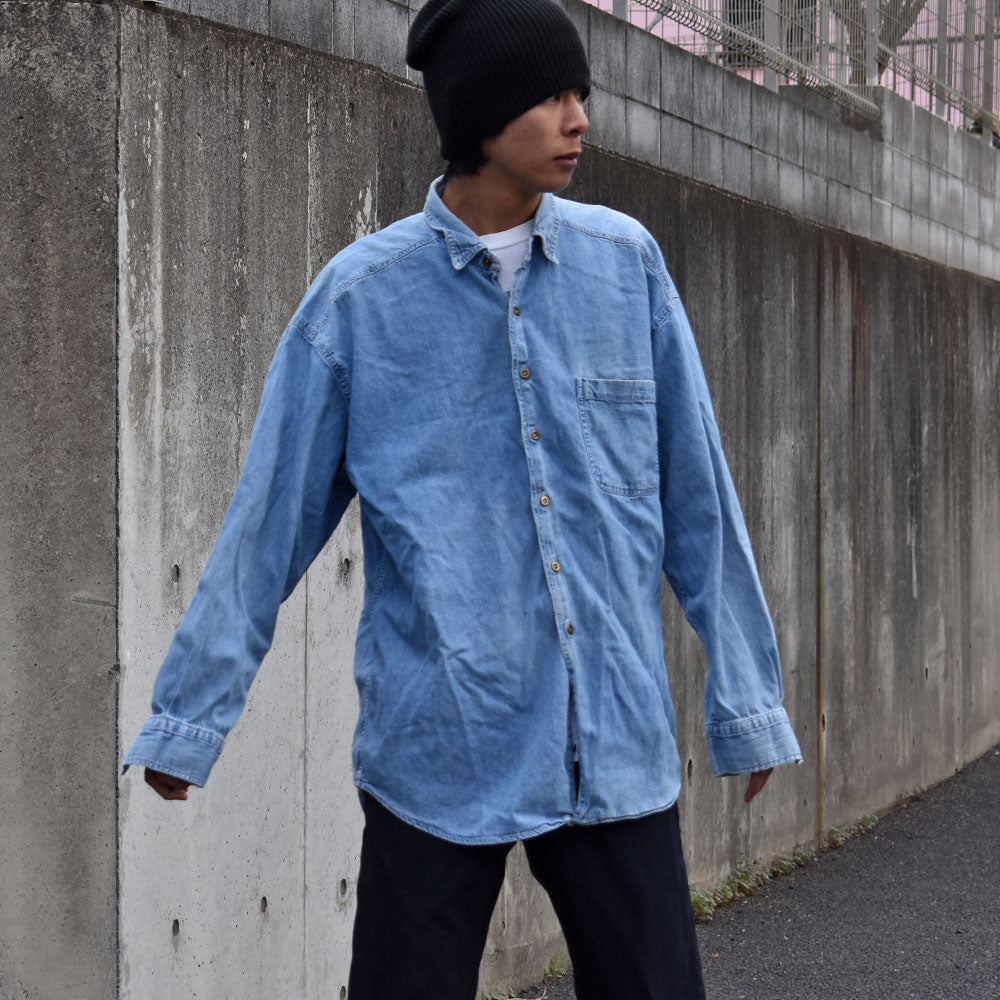 90’s GAP デニムシャツ 240323H