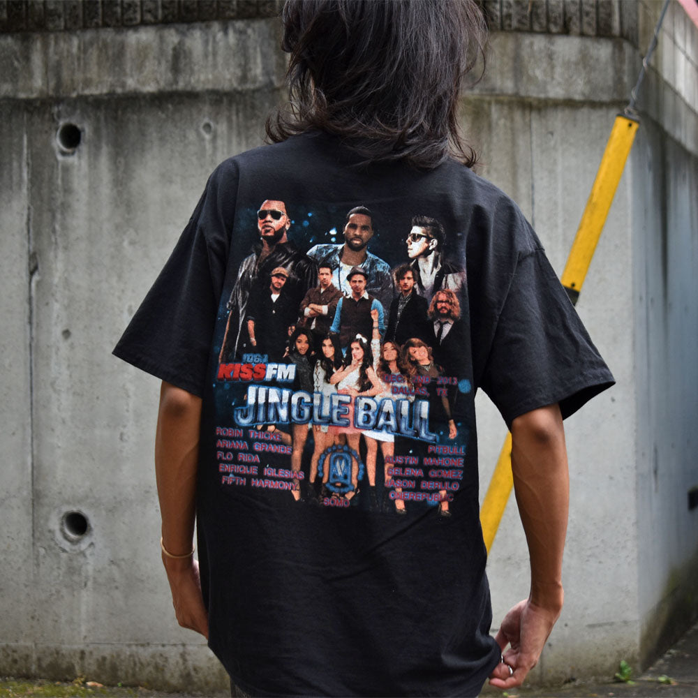 "JINGLE BALL" Robin Thicke/Ariana Grande/Enrique Iglesias/Flo Rida フェス Tシャツ 230623