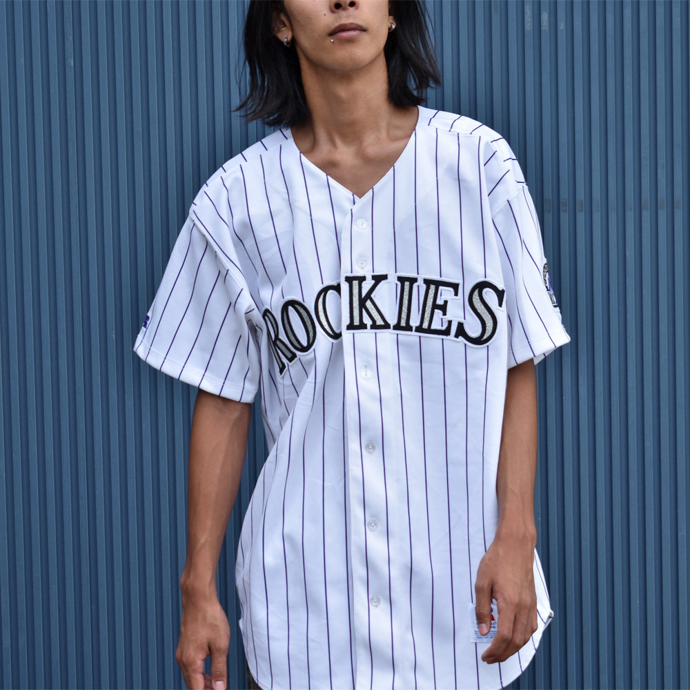 90’s RUSSELL ATHLETIC “MLB Colorado Rockies” ベースボールシャツ USA製 231005H