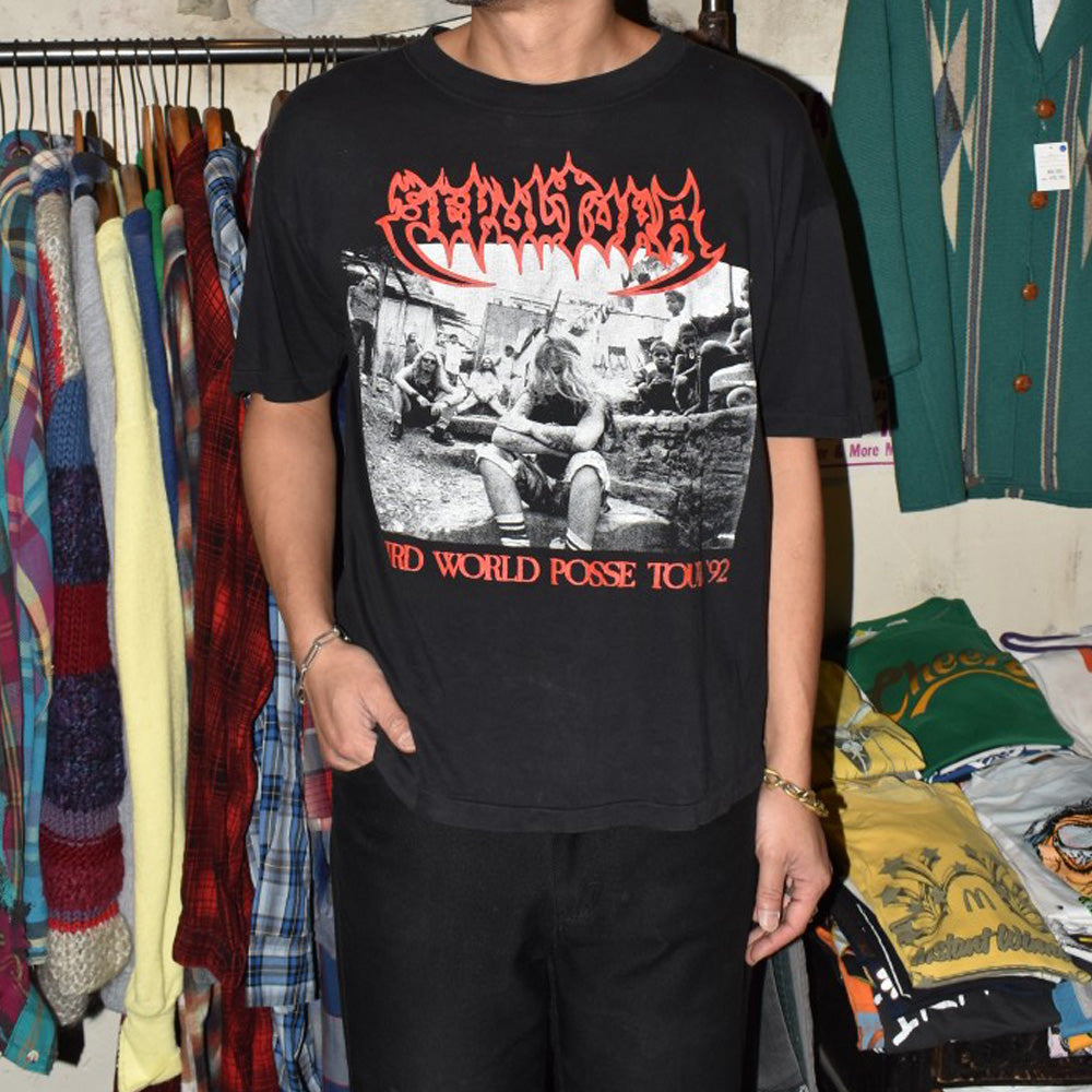 90’s SEPULTURA “Third World Posse Tour ‘92” バンド ロックTシャツ 251111H