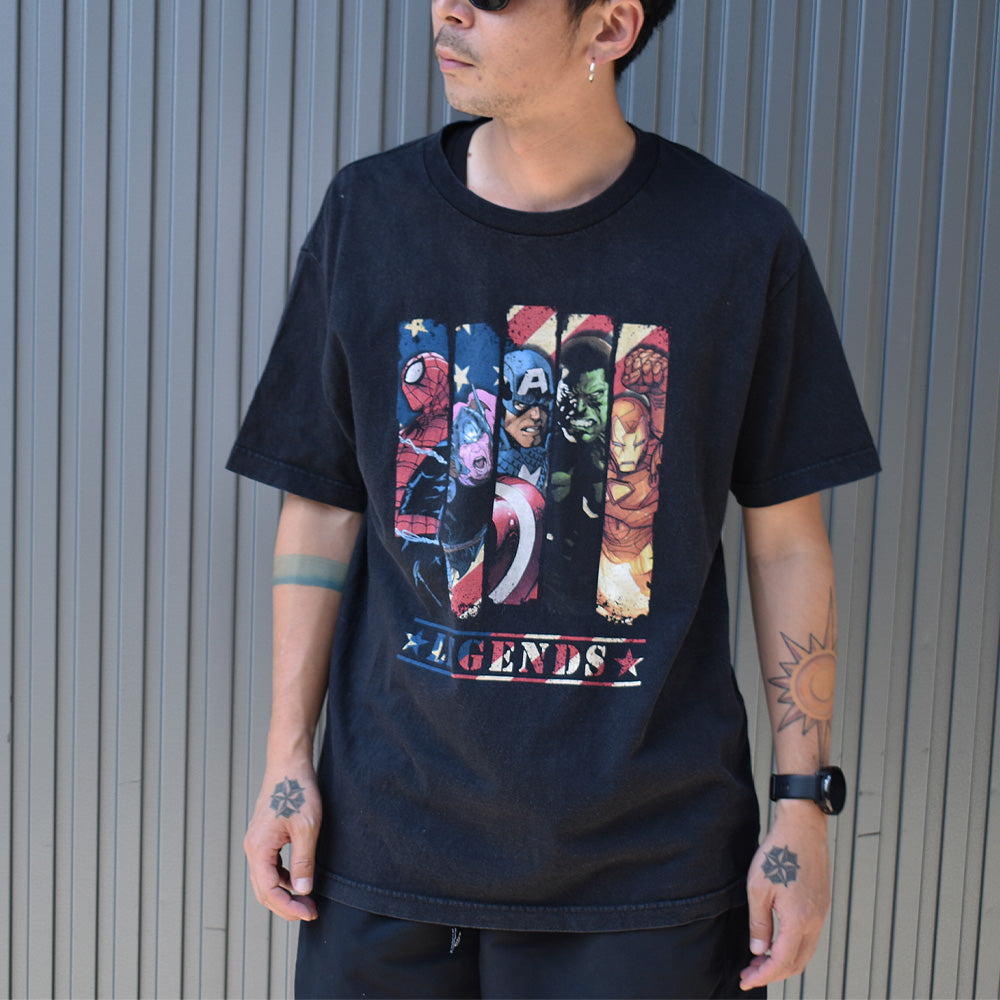 90’s MARVEL “LEGENDS” USコミック Avengers Tシャツ 230826