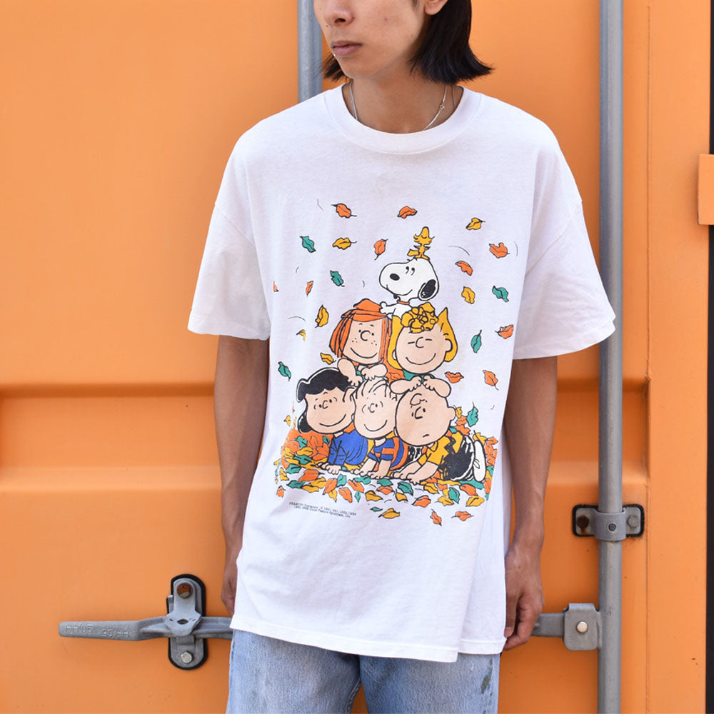 90’s Peanuts/ピーナッツ “SNOOPY & FRIENDS” Tシャツ 230814