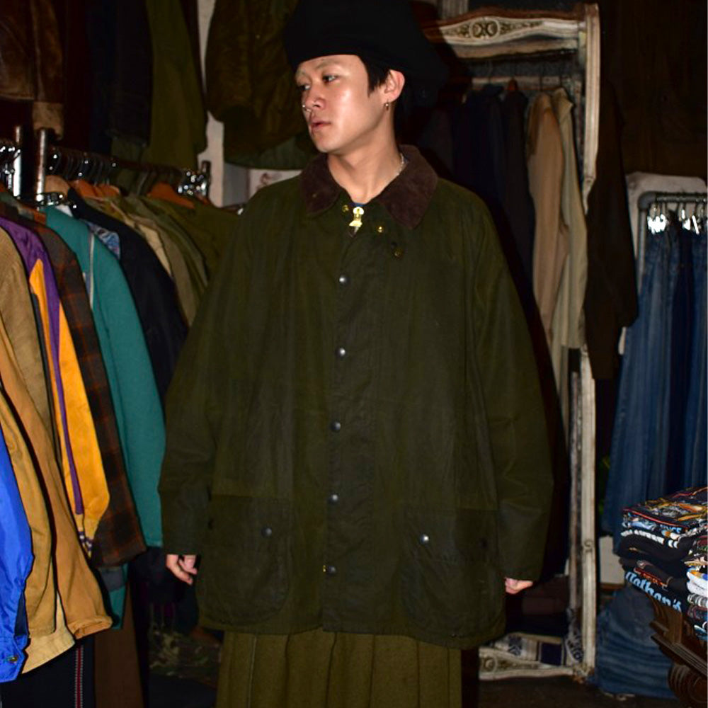 90’s Barbour 旧3ワラント BEAUFORT オイルドジャケット 261020H
