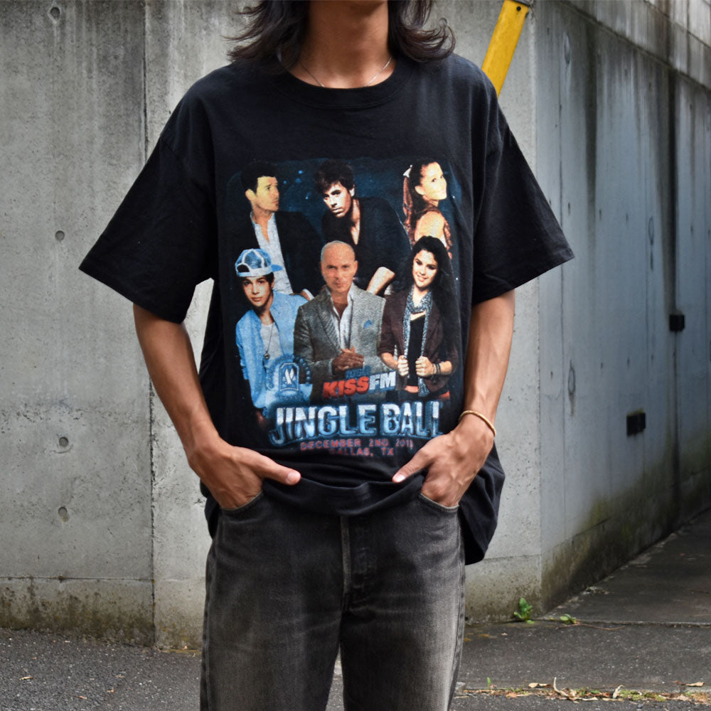 "JINGLE BALL" Robin Thicke/Ariana Grande/Enrique Iglesias/Flo Rida フェス Tシャツ 230623