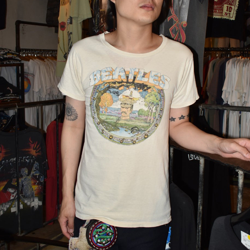 70's The Beatles "Yellow Submarine" ロックTシャツ 260811H