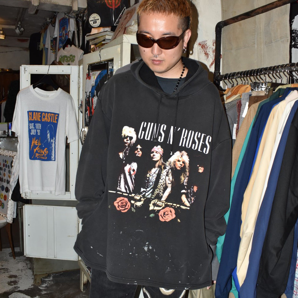 90's GUNS N' ROSES スウェットフーディー 260407H – LABORATORY® 90's GUNS N' ROSES スウェットフーディー 260407H – LABORATORY®