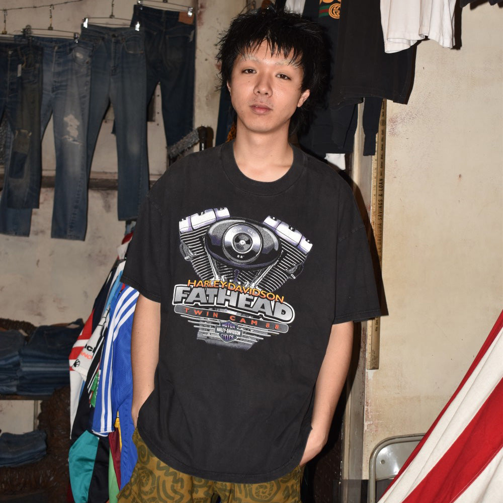 Harley-Davidson 激レア90年代フレームＴシャツ　バイヤー必見‼️ k_0808f7c5-7336-4da8-b7d8-