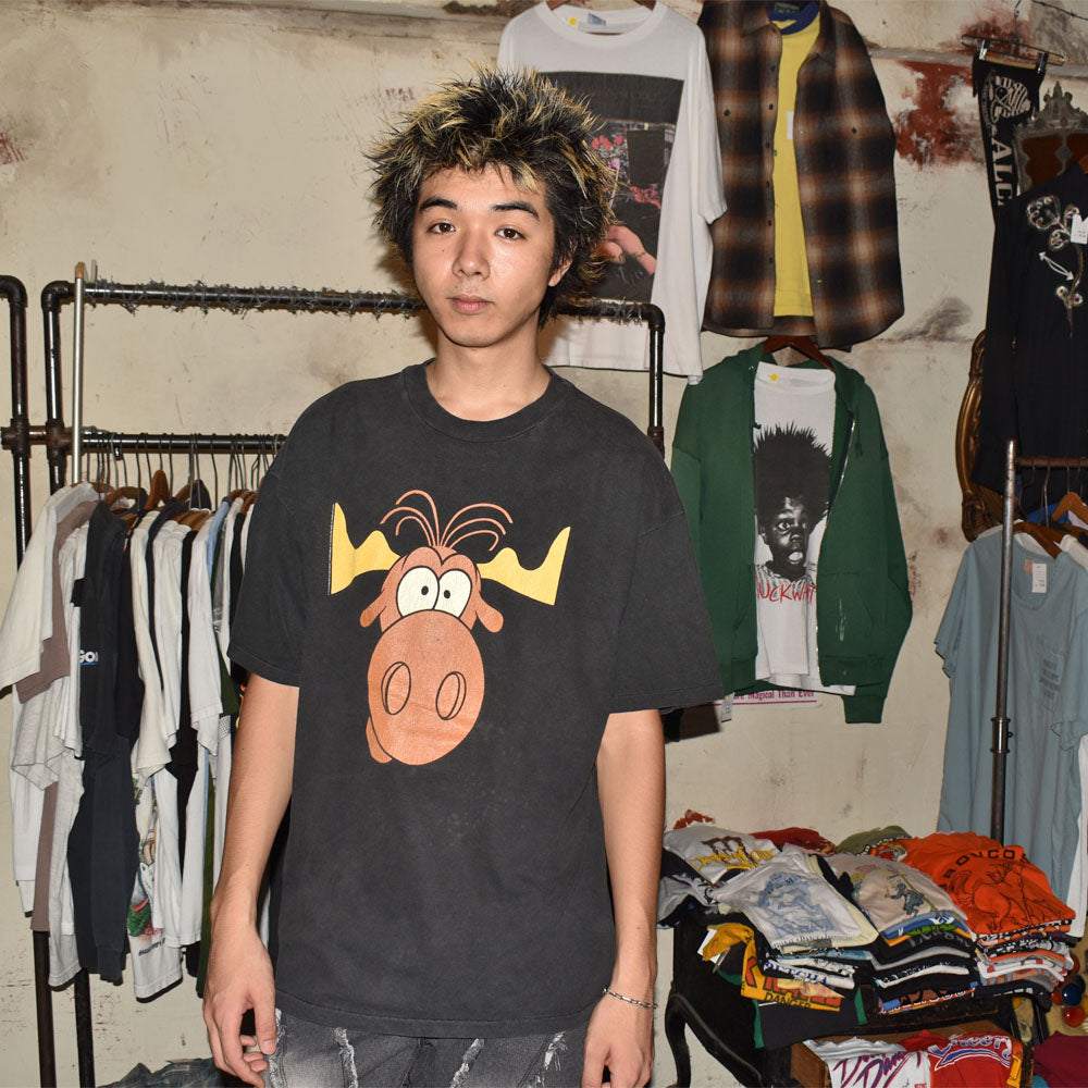 90’s Bullwinkle × Taco Bell タコベル 企業ロゴ Tシャツ 250919H