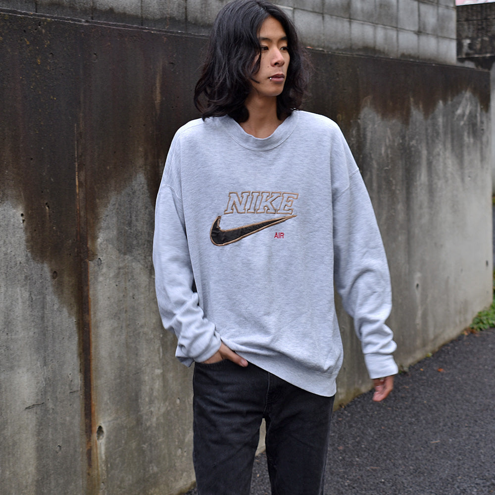 90’s ブートレグ NIKE ロゴスウェット USA製 240305