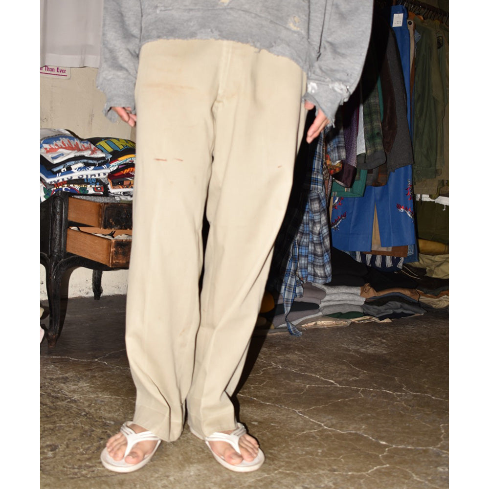 60's U.S. ARMY TAN 1505 ミリタリー チノトラウザーズ 2600703H