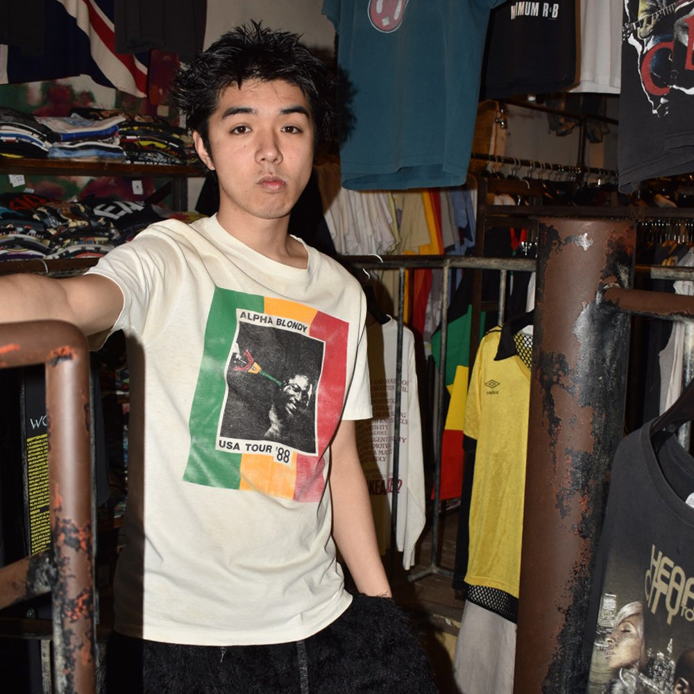 80's ALPHA BLONDY “USA TOUR '88” Tシャツ 260428H – LABORATORY®