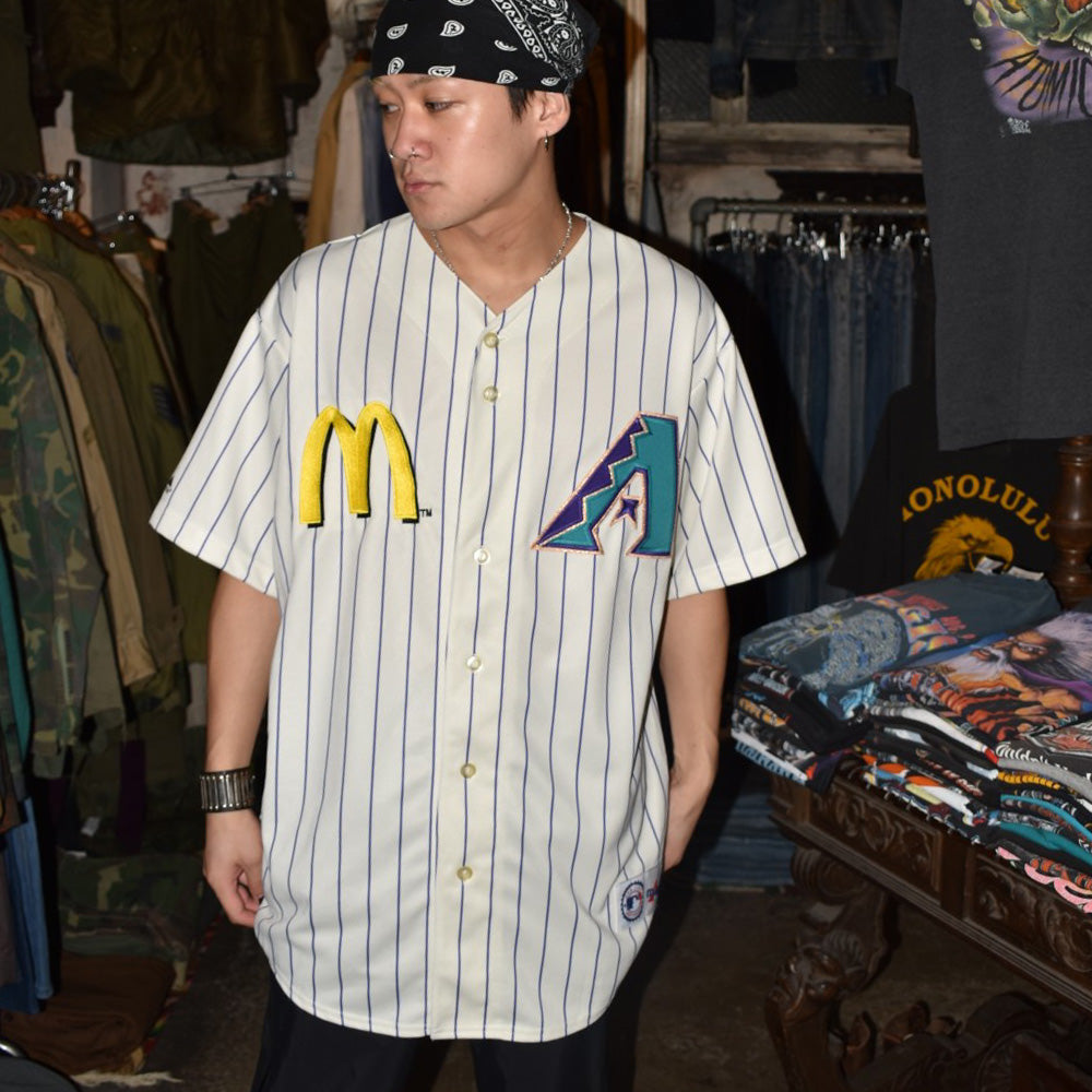 90's Arizona Diamondbacks × McDonald's ベースボールシャツ 260911H
