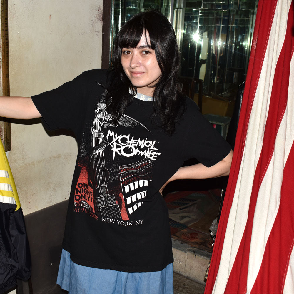 Y2K My Chemical Romance “ONE NIGHT ONLY” ロック Tシャツ 250923H