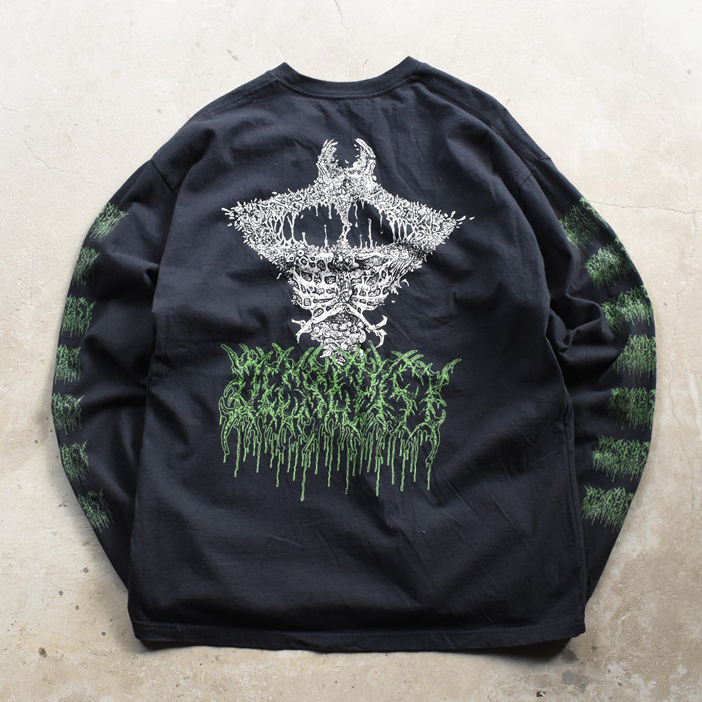 デッドストック! Decrepisy "Green Death" ロングスリーブ Tシャツ 250930