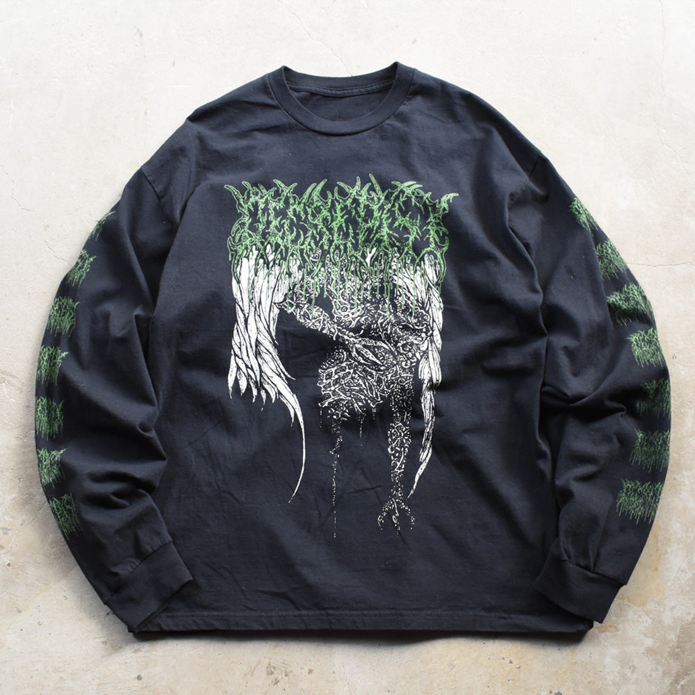 デッドストック! Decrepisy "Green Death" ロングスリーブ Tシャツ 250930