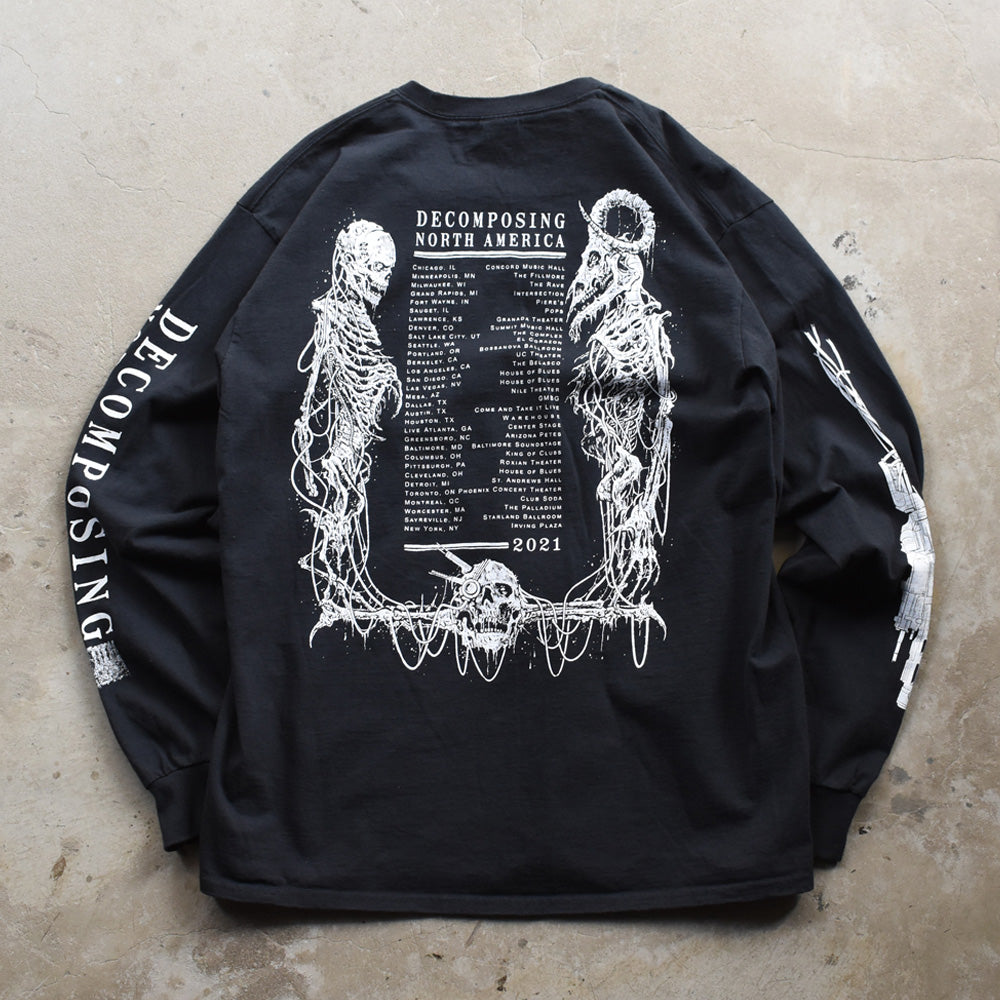デッドストック! Undeath "Decomposing North America 2021" Tシャツ 250930