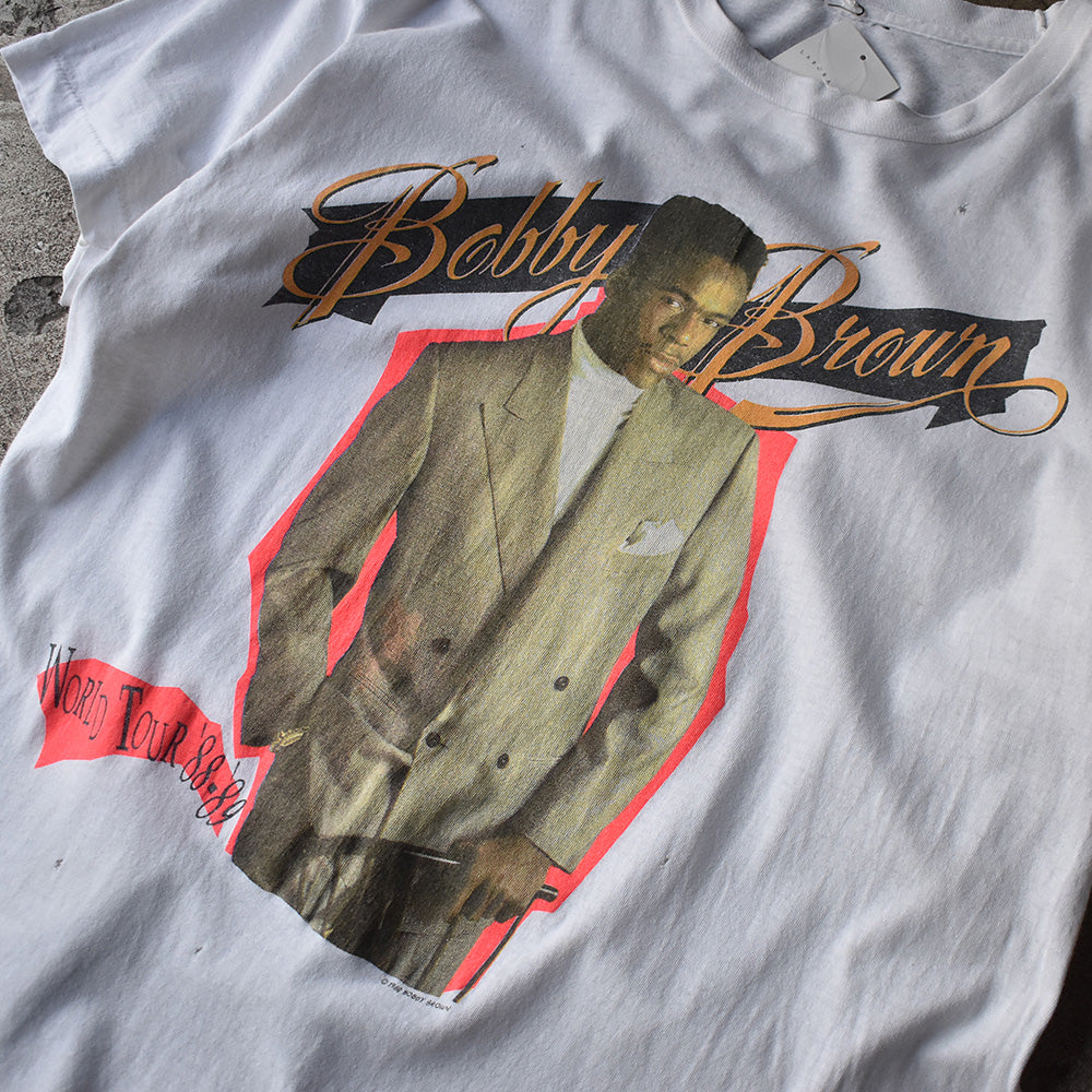 80's　Bobby Brown/ボビー・ブラウン　"World Tour" Tee　220511