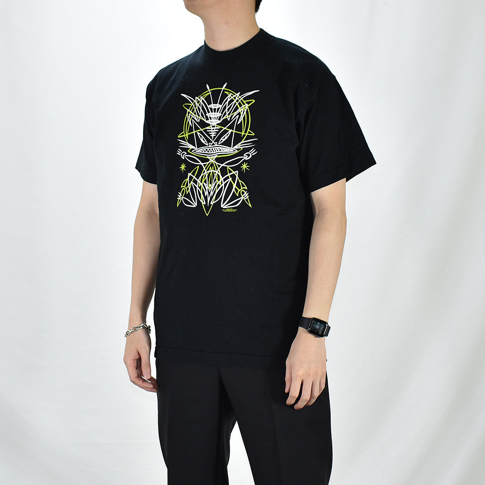 90's Space Pussy キャラクターTee 220430