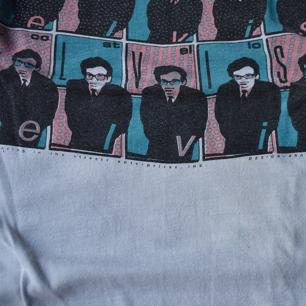80’s Elvis Costello “Portrait” ロック Tシャツ 220614H