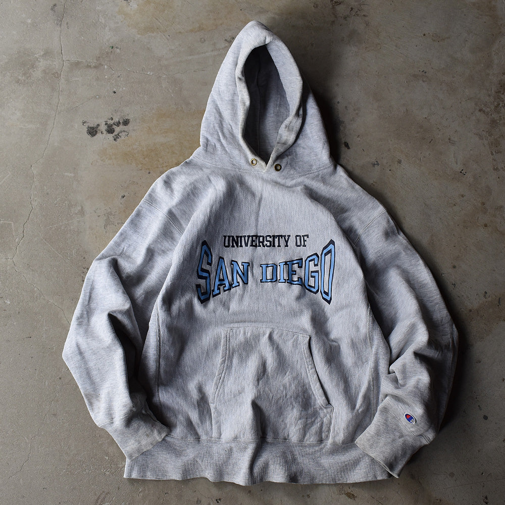 80's Champion "SAN DIEGO" リバースウィーブ パーカー USA製 230226H