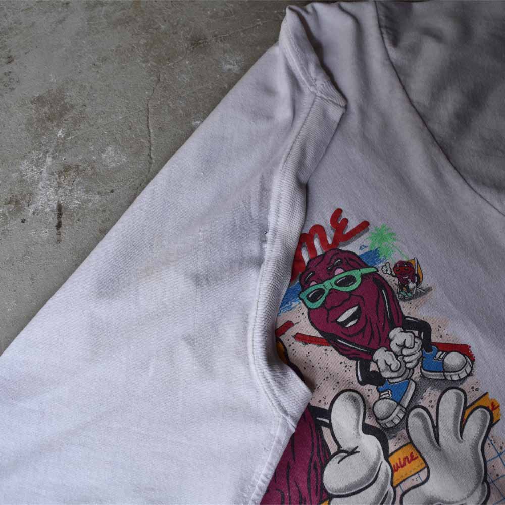 80's The California Raisins/カリフォルニアレーズン “Grapevine Spike Time” Tee USA製 220824