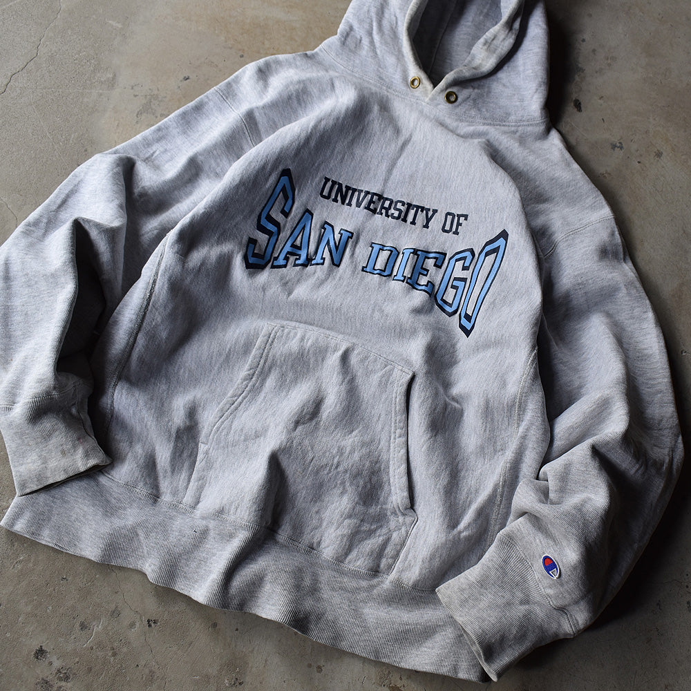 80's Champion "SAN DIEGO" リバースウィーブ パーカー USA製 230226H