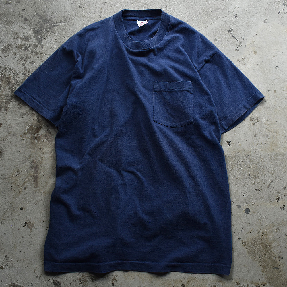 90's Fruit of the Loom/フルーツオブザルーム 無地 Pocket Tee USA製 ...