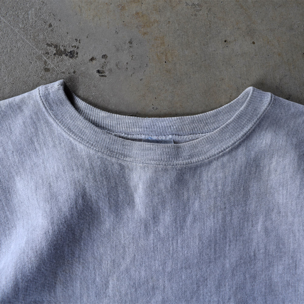 90's Champion/チャンピオン GRY 目付き RWスウェット USA製 221121H