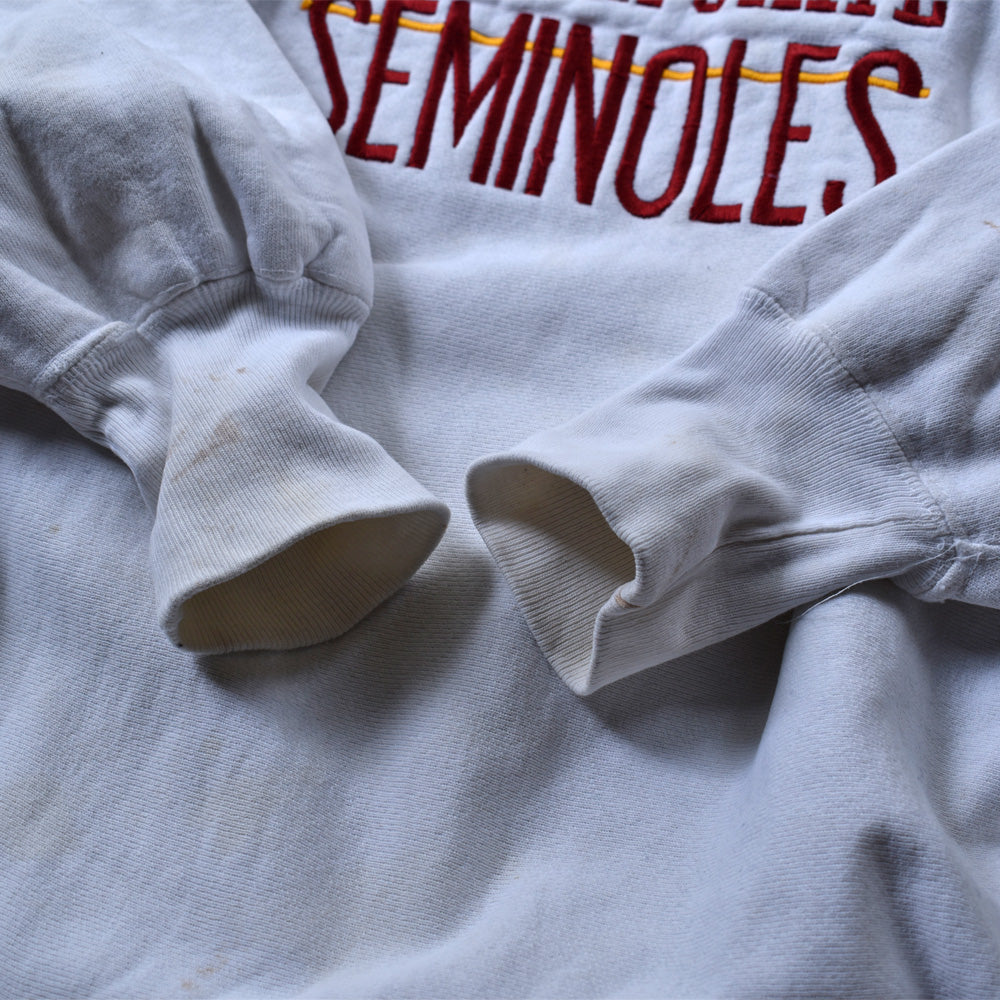 90's Champion/チャンピオン "Florida State Seminoles" 刺繍 RWスウェット USA製 220826