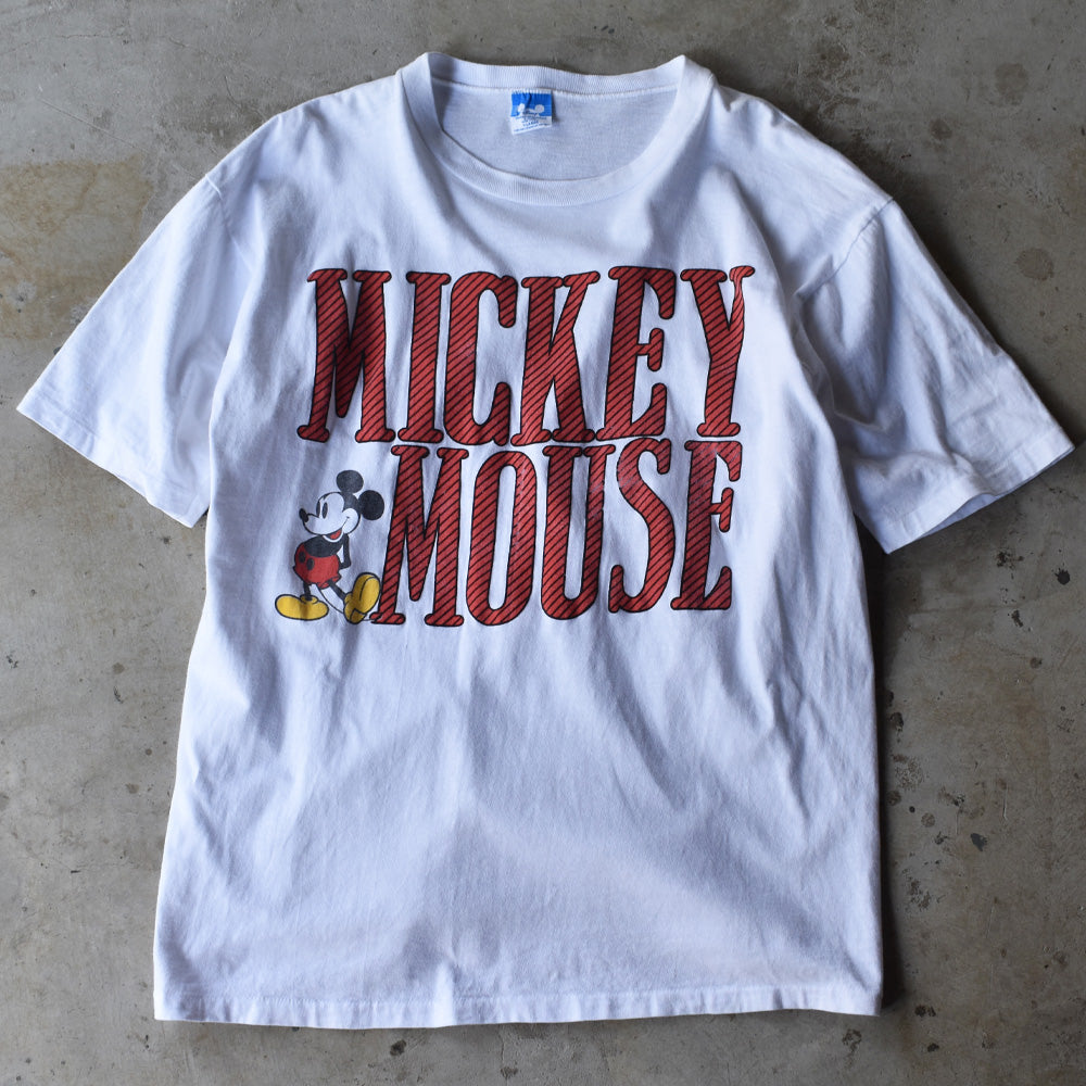 90’s Disney “MICKEY MOUSE” ロゴTシャツ USA製 220720