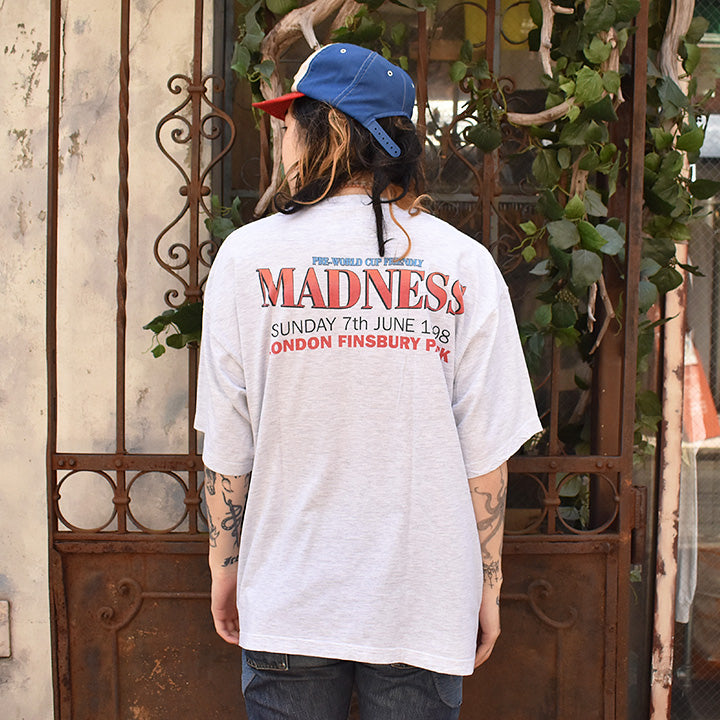 90's MADNESS "1998 Finsbury Park" ライブ Tシャツ