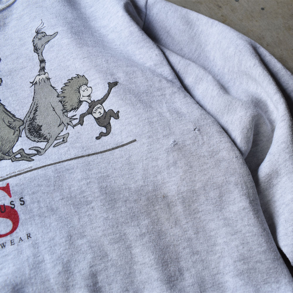 90’s Dr. Seuss “DS” キャラクター スウェット USA製 221113