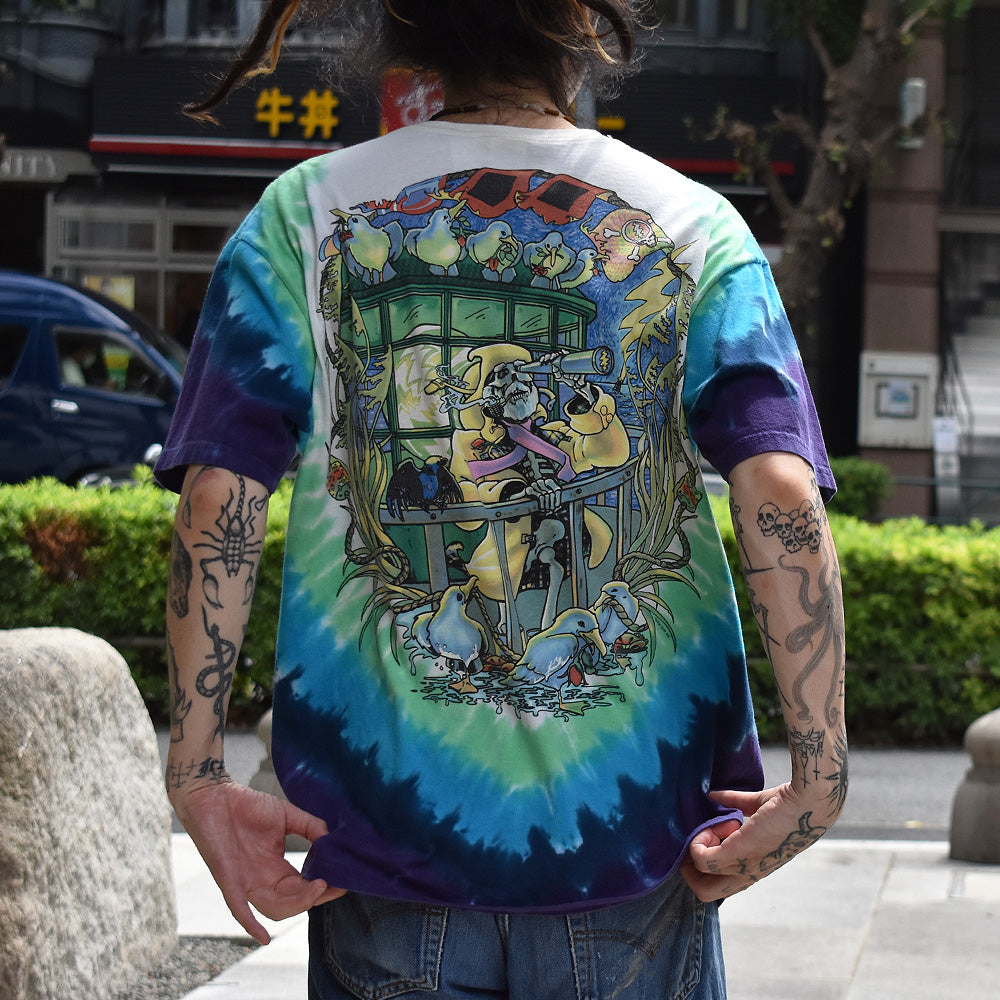 Y2K LIQUID BLUE Grateful Dead/グレイトフル・デッド タイダイTee 220819H
