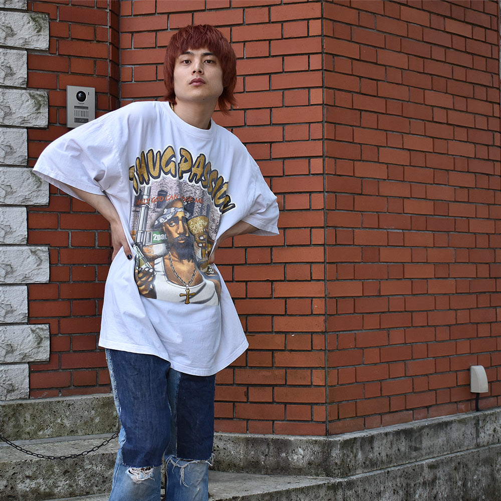Y2K 2PAC "Thug Passion" Tee 220601H
