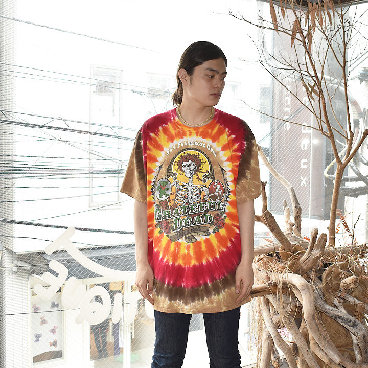 90's Liquid Blue "Grateful Dead" タイダイ ロック Tシャツ