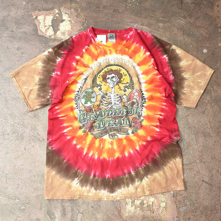 90's Liquid Blue "Grateful Dead" タイダイ ロック Tシャツ