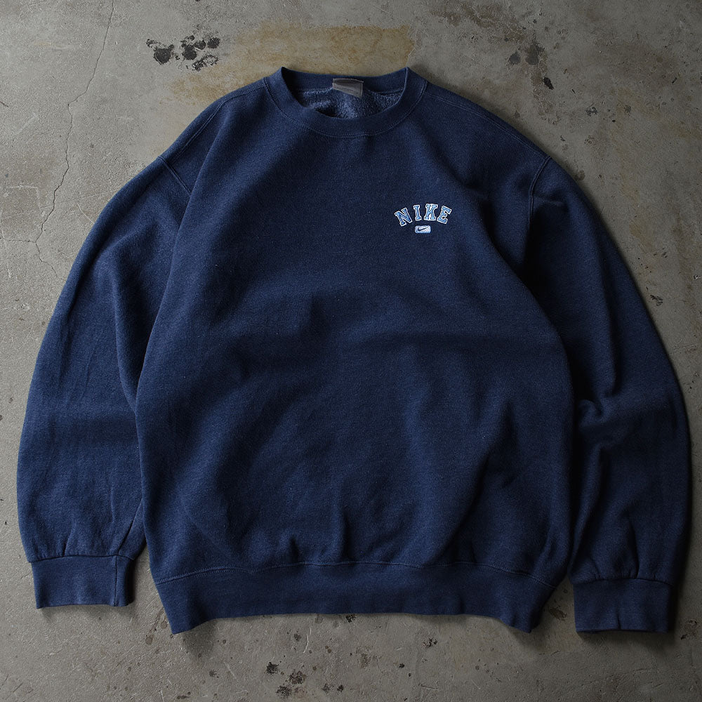 Y2K NIKE ワンポイント ロゴワッペン スウェット USA製 221201