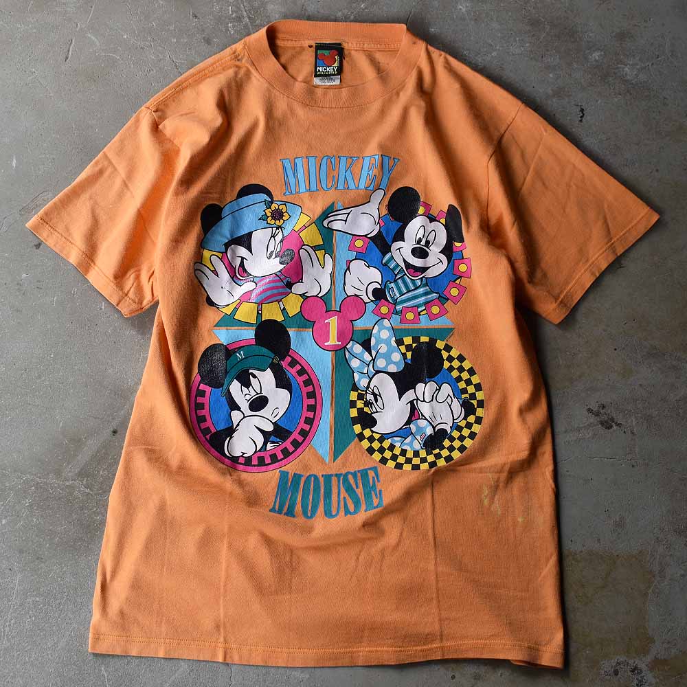 90’s　Disney/ディズニー “MICKEY MOUSE” Tee　220823